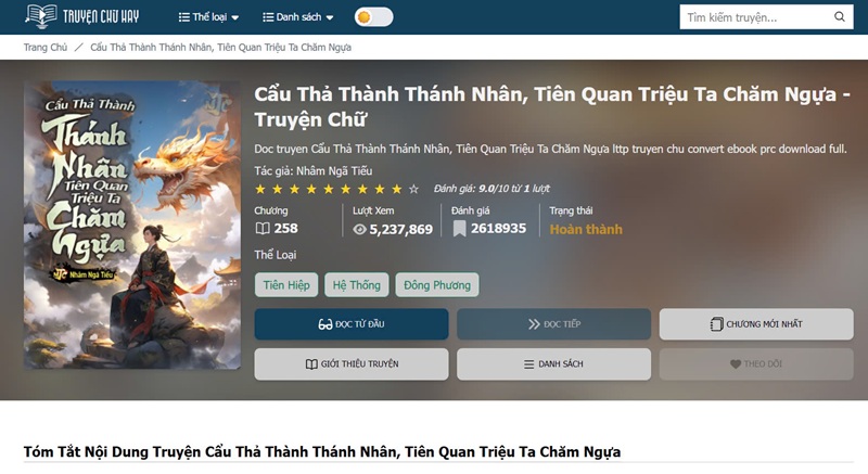 Đọc Truyện Cẩu Thả Thành Thánh Nhân, Tiên Quan Triệu Ta Chăm Ngựa - Khám Phá Tiên Hiệp Hài Hước, Bất Ngờ