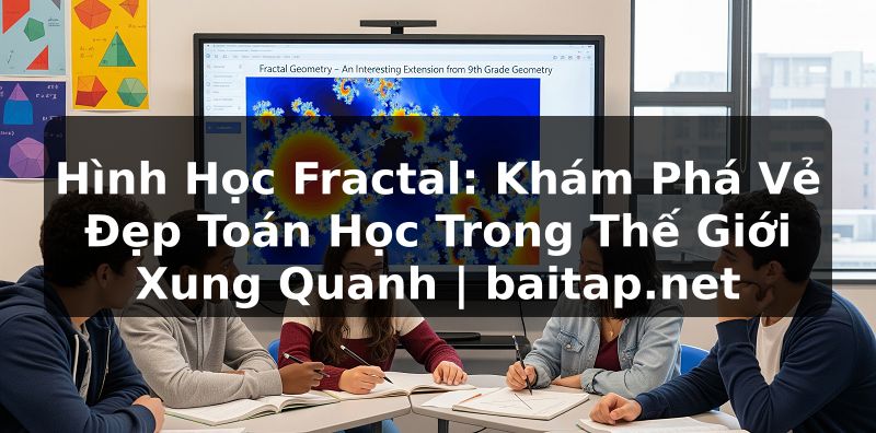 Hình Học Fractal: Khám Phá Vẻ Đẹp Toán Học Trong Thế Giới Xung Quanh | baitap.net