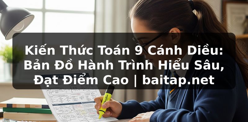 Kiến Thức Toán 9 Cánh Diều: Bản Đồ Hành Trình Hiểu Sâu, Đạt Điểm Cao | baitap.net
