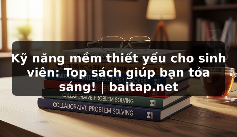 Kỹ năng mềm thiết yếu cho sinh viên: Top sách giúp bạn tỏa sáng! | baitap.net
