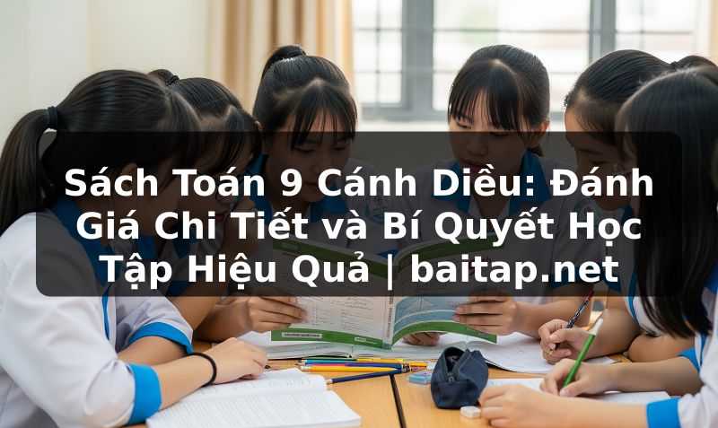 Sách Toán 9 Cánh Diều: Đánh Giá Chi Tiết và Bí Quyết Học Tập Hiệu Quả | baitap.net