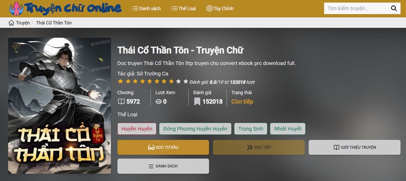 Khám Phá Truyện Thái Cổ Thần Tôn: Siêu Phẩm Huyền Huyễn Về Phục Thù và Vươn Tới Đỉnh Cao