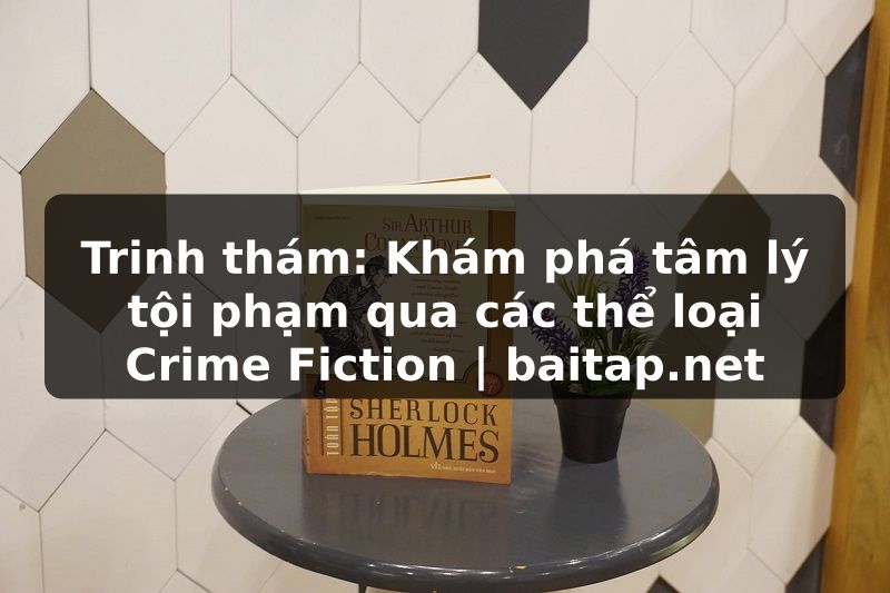 Trinh thám: Khám phá tâm lý tội phạm qua các thể loại Crime Fiction | baitap.net